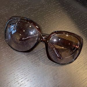 DIOR Glossy 1 Oversized Sunglasses ASO Lauren Conrad/The Hills